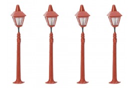  Station Lamps (Non-operational) Pack of 4 OO Scale